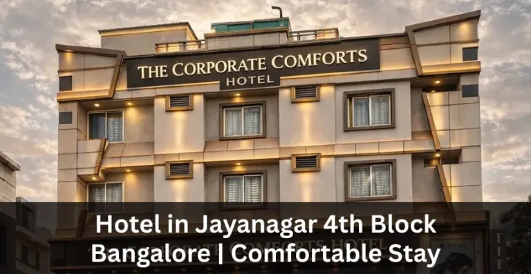 Hotel in Jayanagar 4th Block